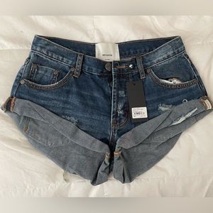 ONETEASPOON Blue Moon Bandits Shorts size 24